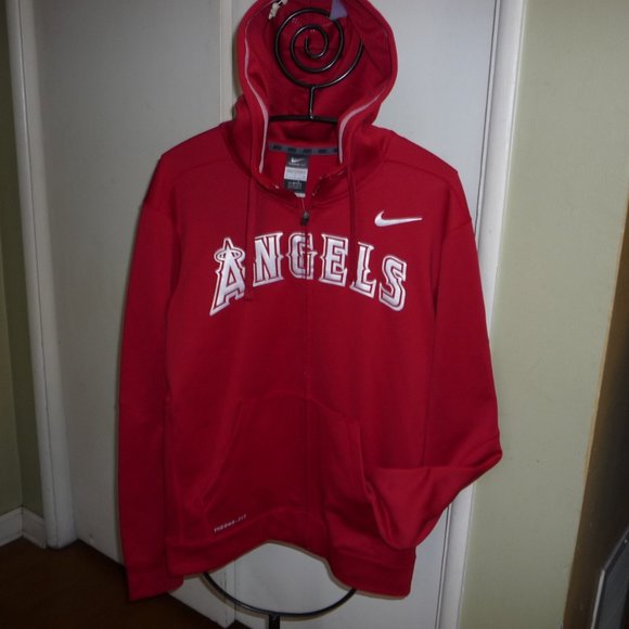 NIKE THERMA FIT MEN HOOD JACKET SZ SP NWOT ANGELS - Picture 1 of 6